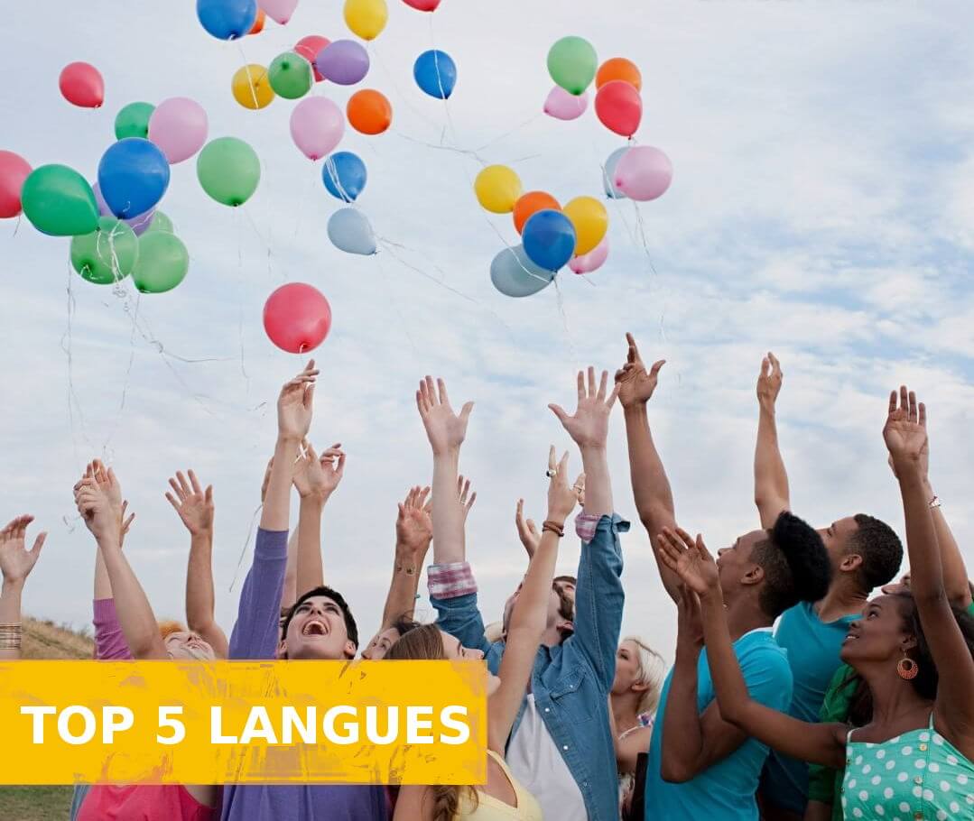 top langues